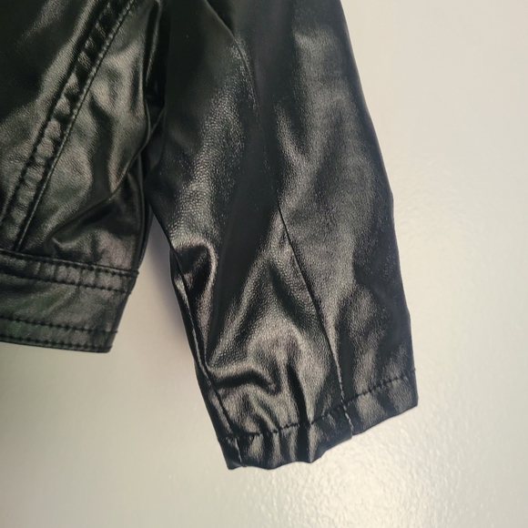 3-6m Mayfair Faux Leather Jacket - Picture 3 of 6